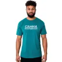 T-shirt Green with CANNA logo - Men