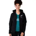 Softshell Jacket Black with Gorilla Outline - Women