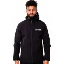 Softshell Jacket Black with CANNA logo - Men