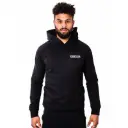 Hoodie Black with CANNA logo - Men
