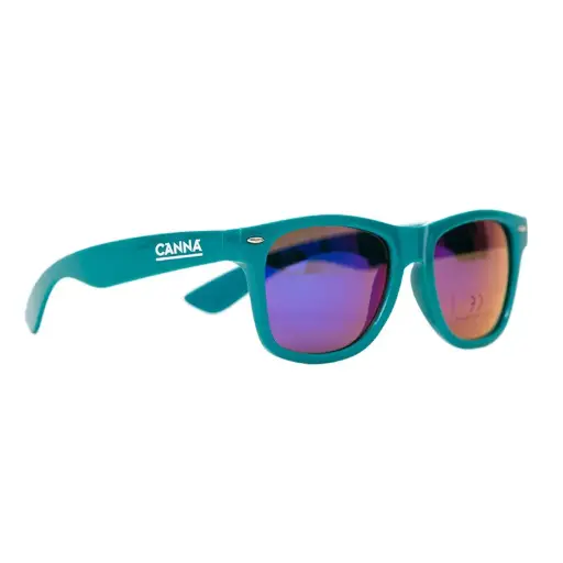 Sunglasses green with mirror glasses